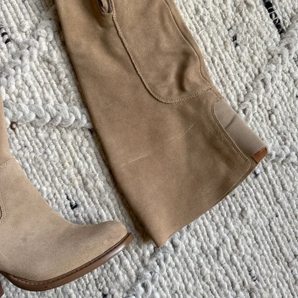 Kelsi Dagger Logan Fawn Over the Knee Boots - Size 7.5 - Picture 10 of 16